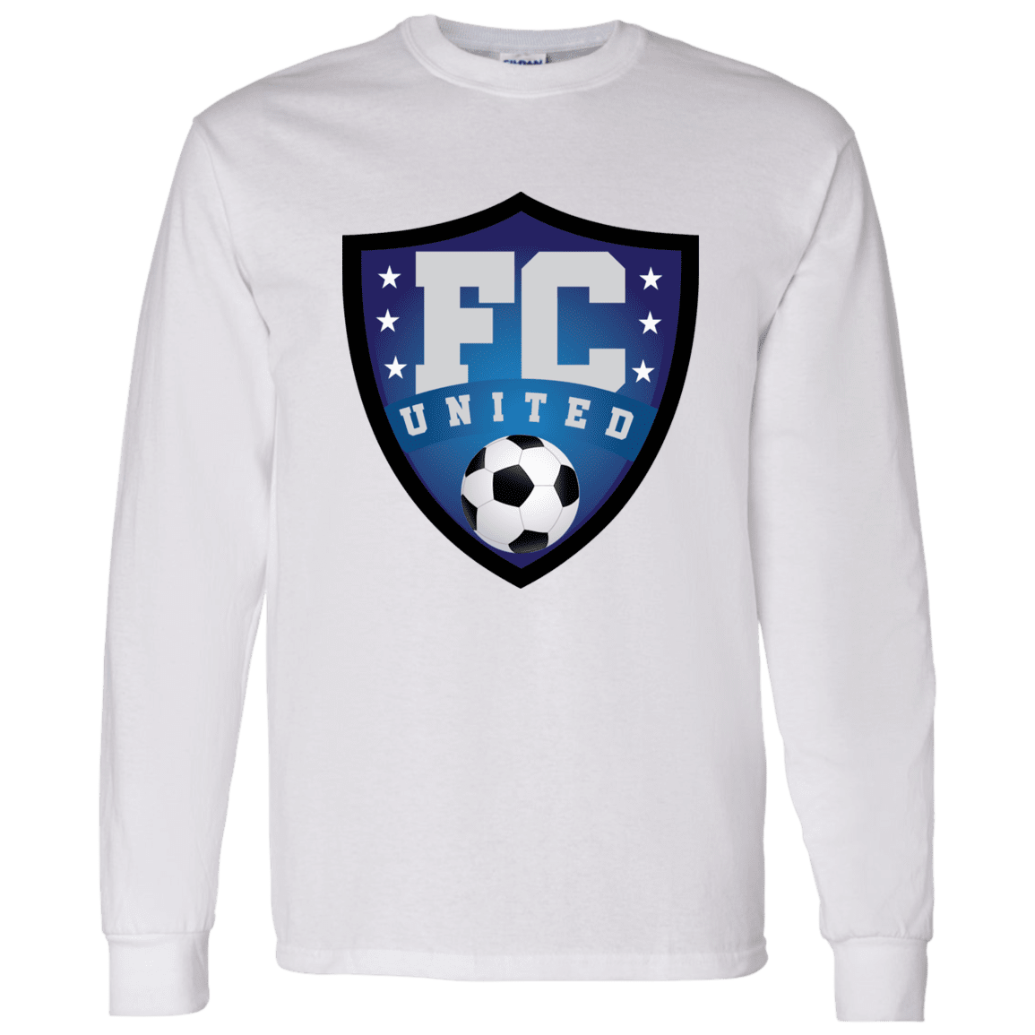 FC United LS T-Shirt 5.3 oz. - 931 Graphics